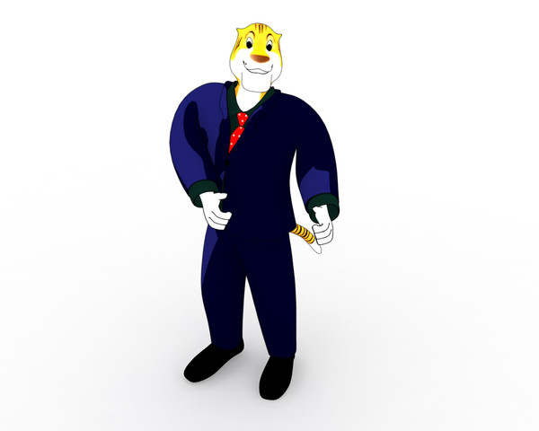 rigged tiger ma - Tiger by studio Lab
